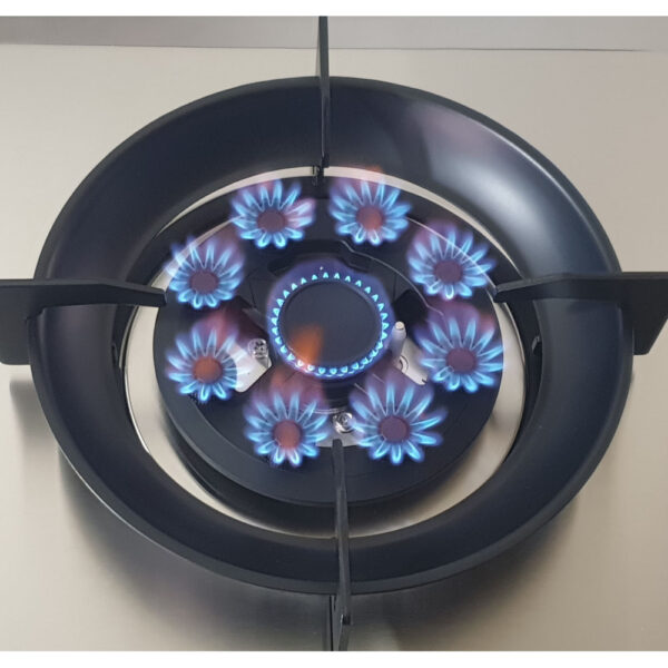 Proton 2 Εστίες Με Αυτόματη Ανάφλεξη Και Θερμική Ασφάλεια Μαύρο - Image 2