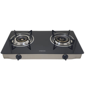 2 Εστίες Με Αυτόματη Ανάφλεξη με γυαλί