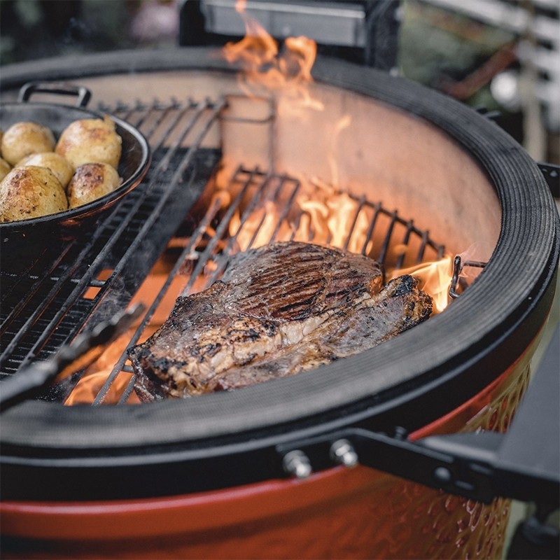 Κεραμική Ψησταριά Κάρβουνου Kamado Classic Joe Series II - KJ23RHC - Image 13
