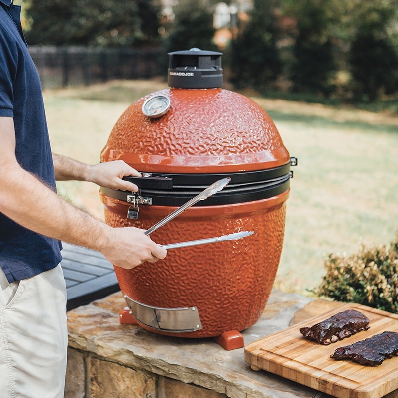 Κεραμική Ψησταριά Κάρβουνου Kamado Classic Joe Series II Stand Alone - KJ23NRHC - Image 4