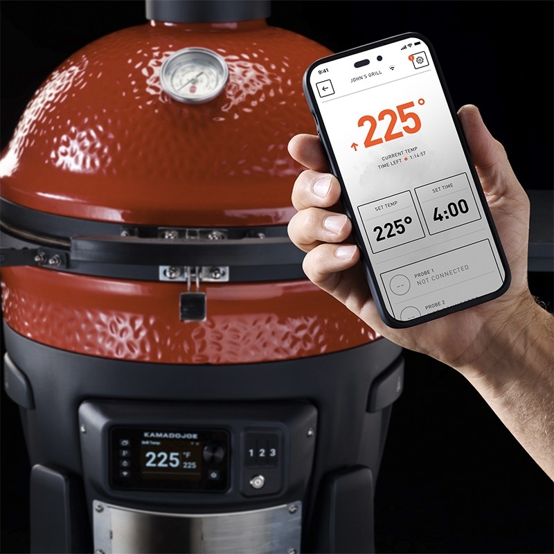 Κεραμική Ψησταριά Κάρβουνου & Καπνιστήρι Kamado Konnected Joe - KJ15041523 - Image 4