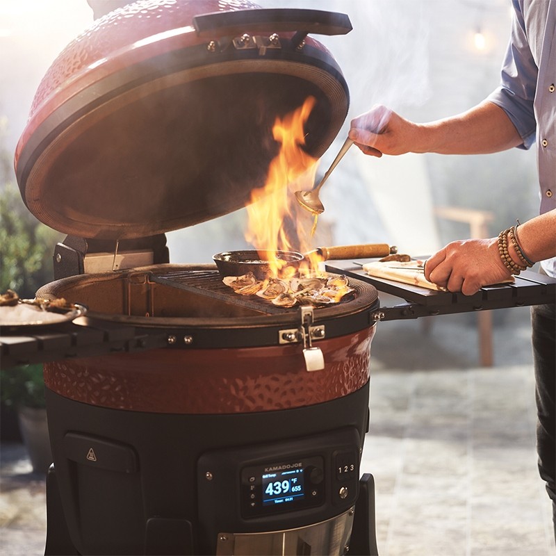 Κεραμική Ψησταριά Κάρβουνου & Καπνιστήρι Kamado Konnected Joe - KJ15041523 - Image 5