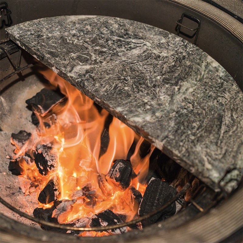 Σαπουνόπετρα Half - Moon Kamado Big Joe - BJ-HCGSSTONE - Image 3