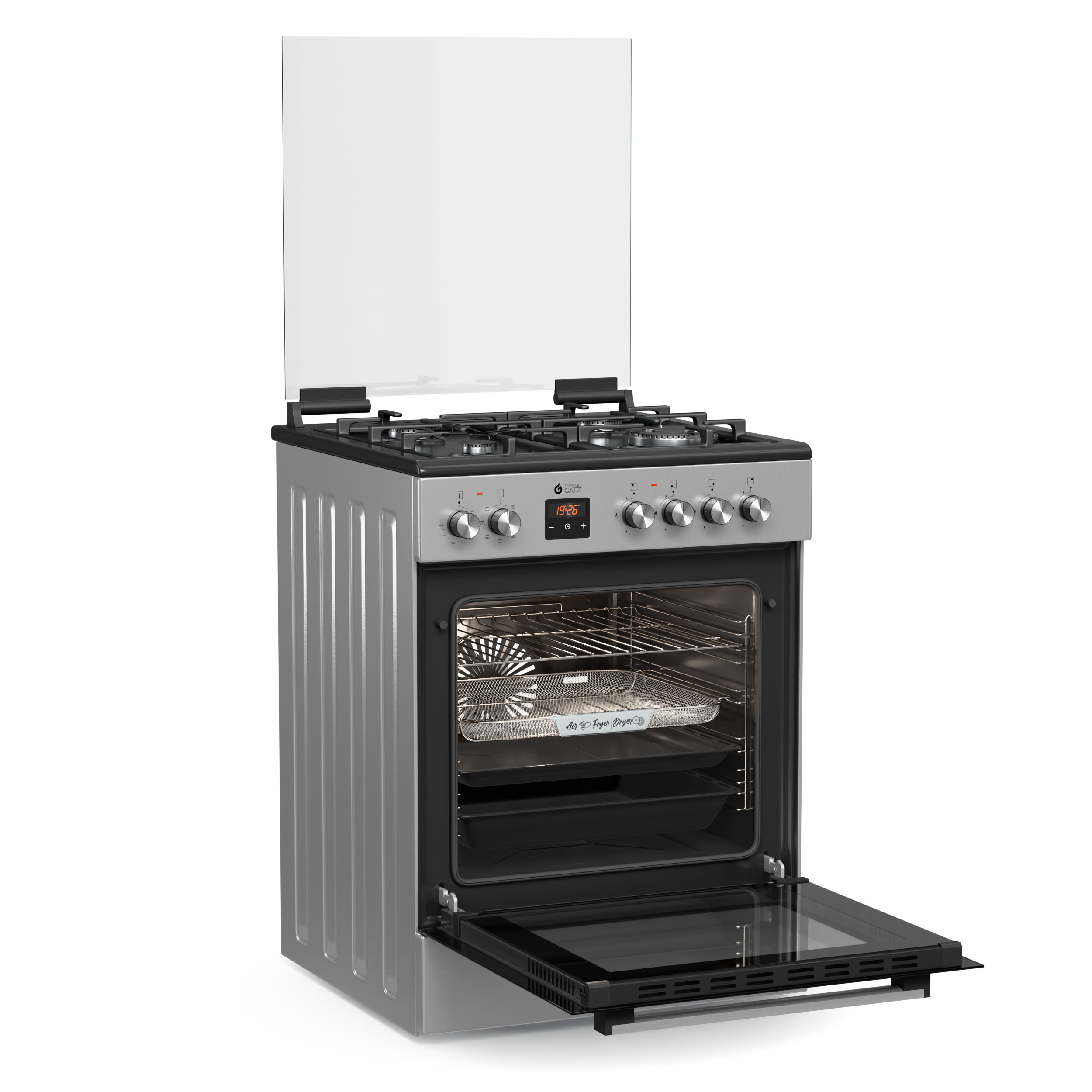 ΚΟΥΖΙΝΑ ΜΙΚΤΗ TGS 3980 IX 80Lt Κωδικός: 04.401.729 Brand: THERMOGATZ - Image 5