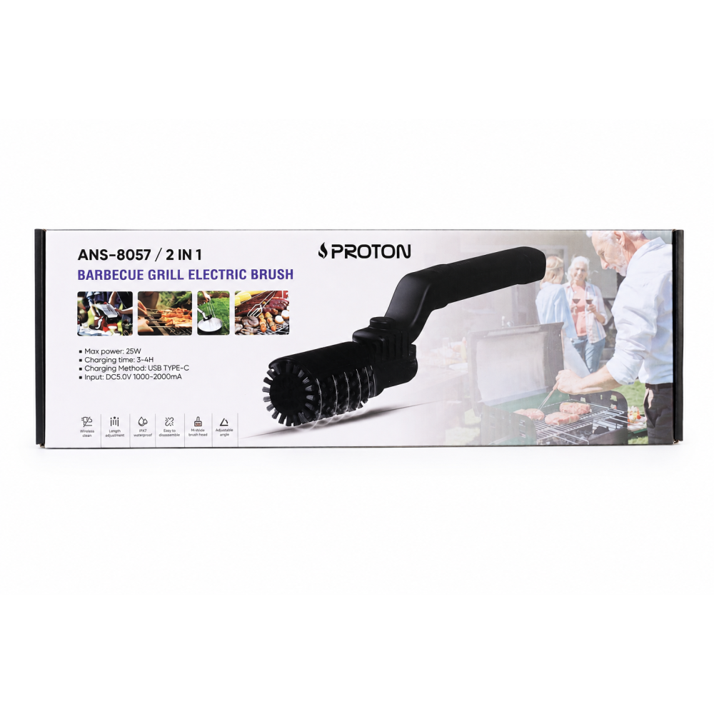 Proton Ηλεκτρική βούρτσα Proton για BBQ ANS-8057 - Image 2